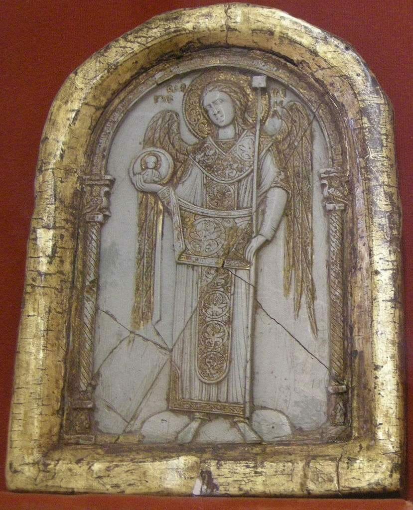 Steatite icon of St. Gabriel, 12th-century Byzantine
