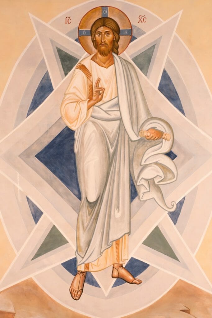 Christ transfigured