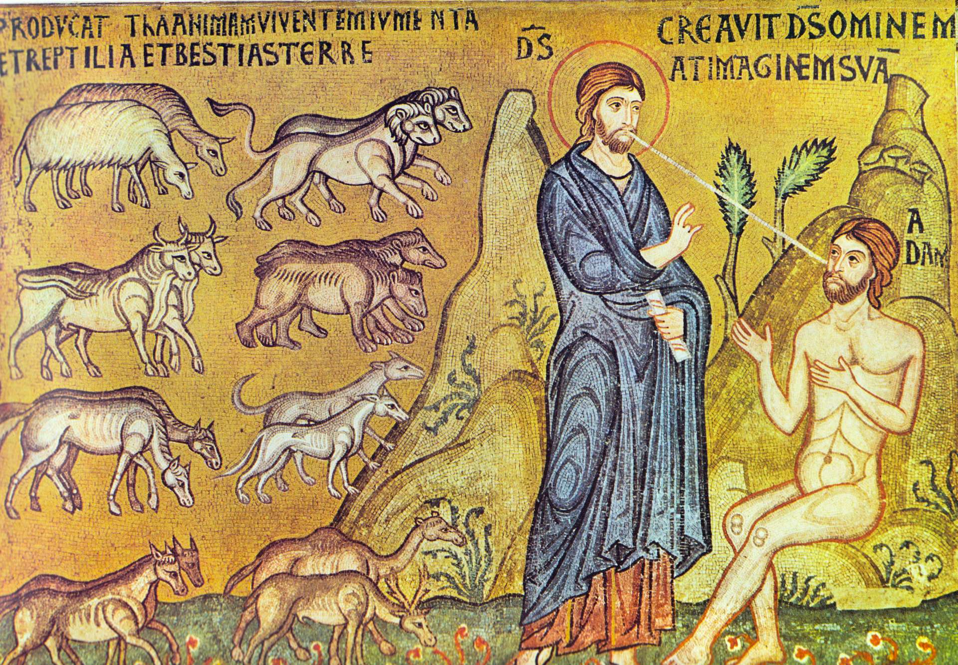 The Making of a New Icon: “Christ Breaking the Bonds of Animal Suffering” –  Orthodox Arts Journal
