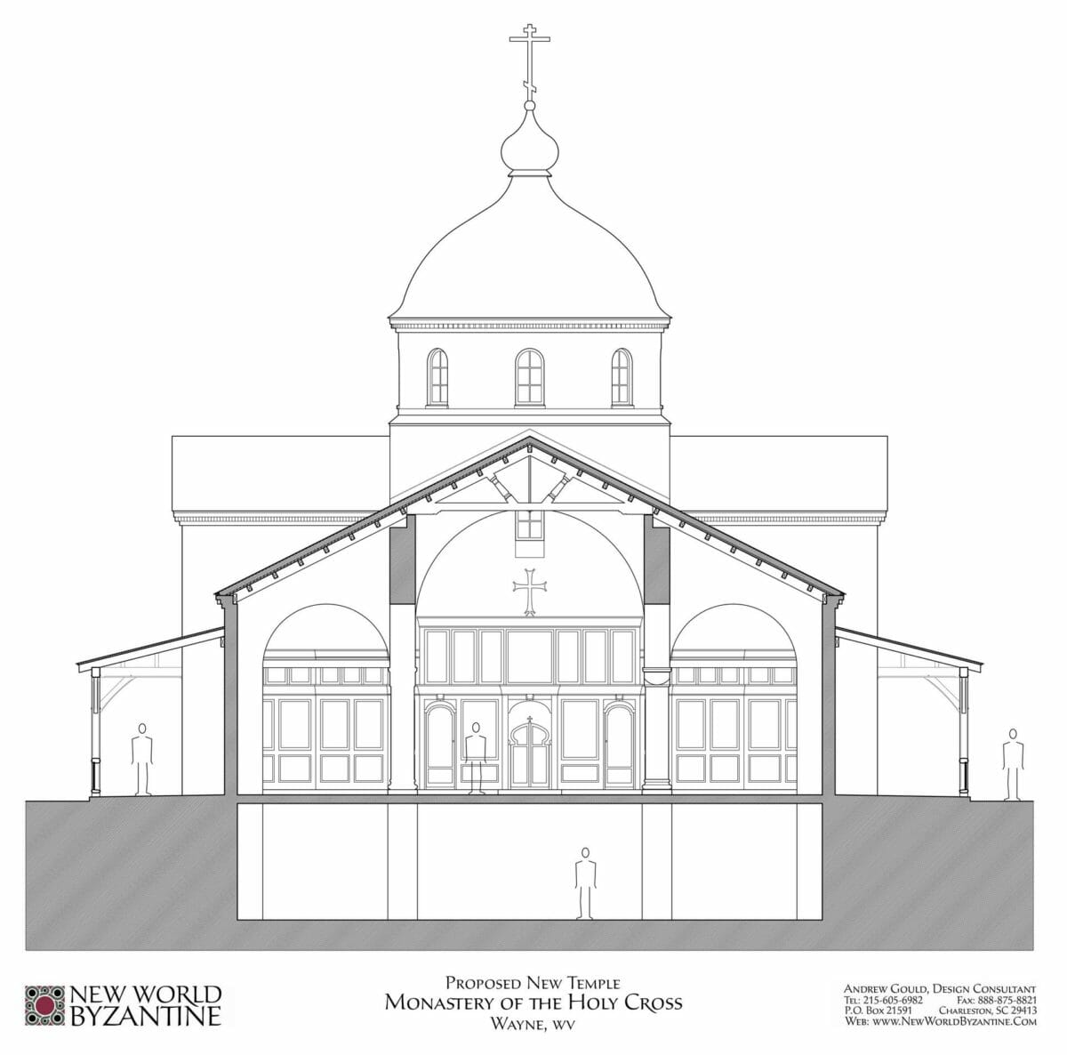 A Beautiful Church for Holy Cross Monastery in West Virginia – Orthodox ...