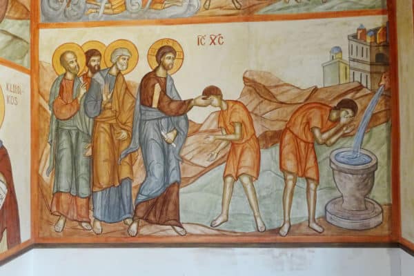 The Blind-born (final fresco)