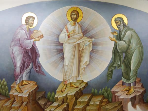 The Transfiguration, detail