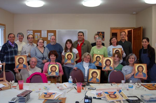 Iconography Course in Chicago taught by Philip Davydov and Olga Shalamova. 2008