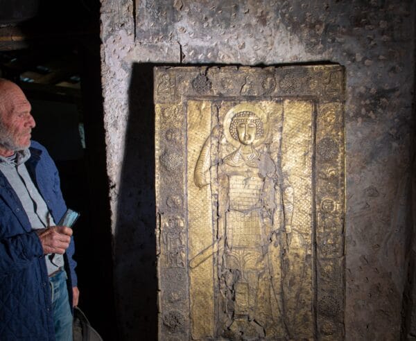 One of Svaneti church key keepers