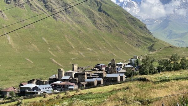 Ushguli. Little village in Upper Svaneti