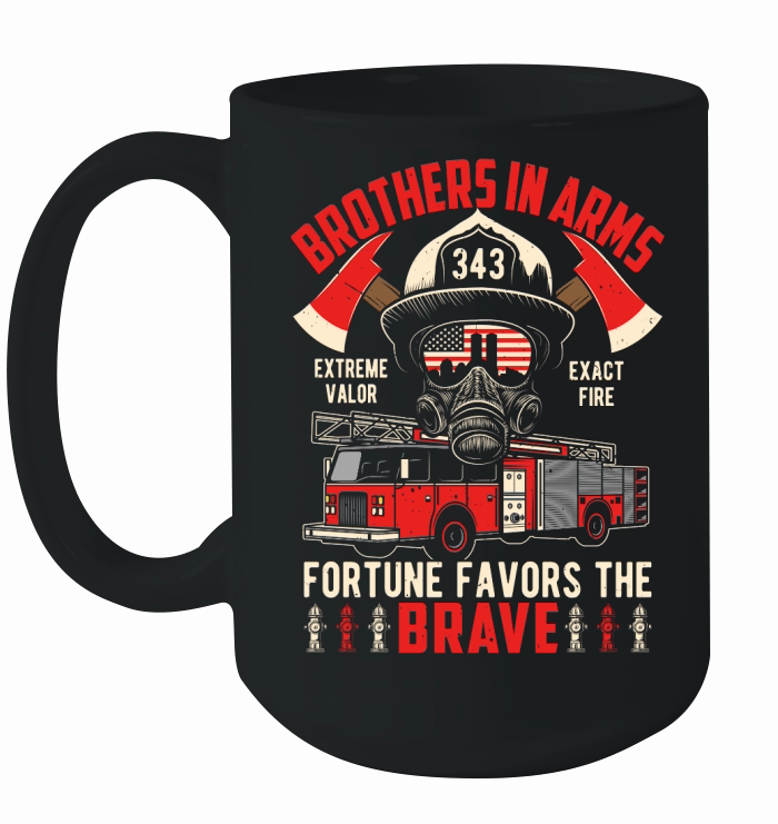 Brothers in arms extreme valor exact fire fortune favors the brave Ceramic Mug