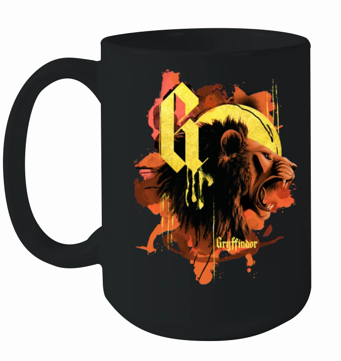 Harry Potter Gryffindor Lion Ceramic Mug