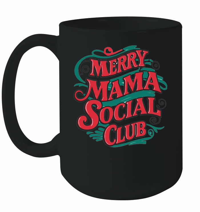 Merry Mama Social Club1.01 Ceramic Mug