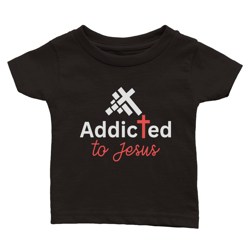 Addicted to fesus Classic Baby Crewneck T-shirt