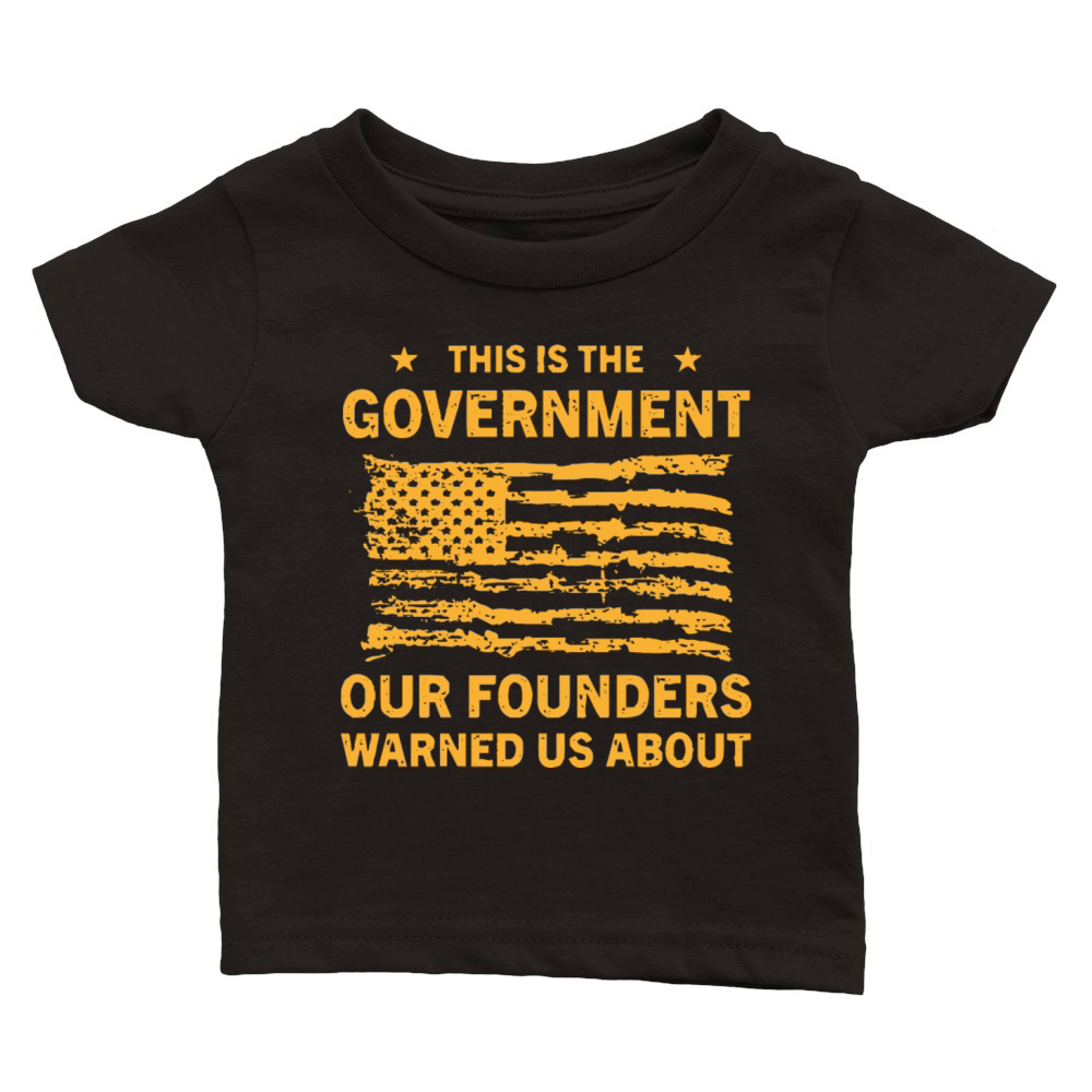 Anti Government Patriotic Americans vintage 2022 Classic Baby Crewneck T-shirt
