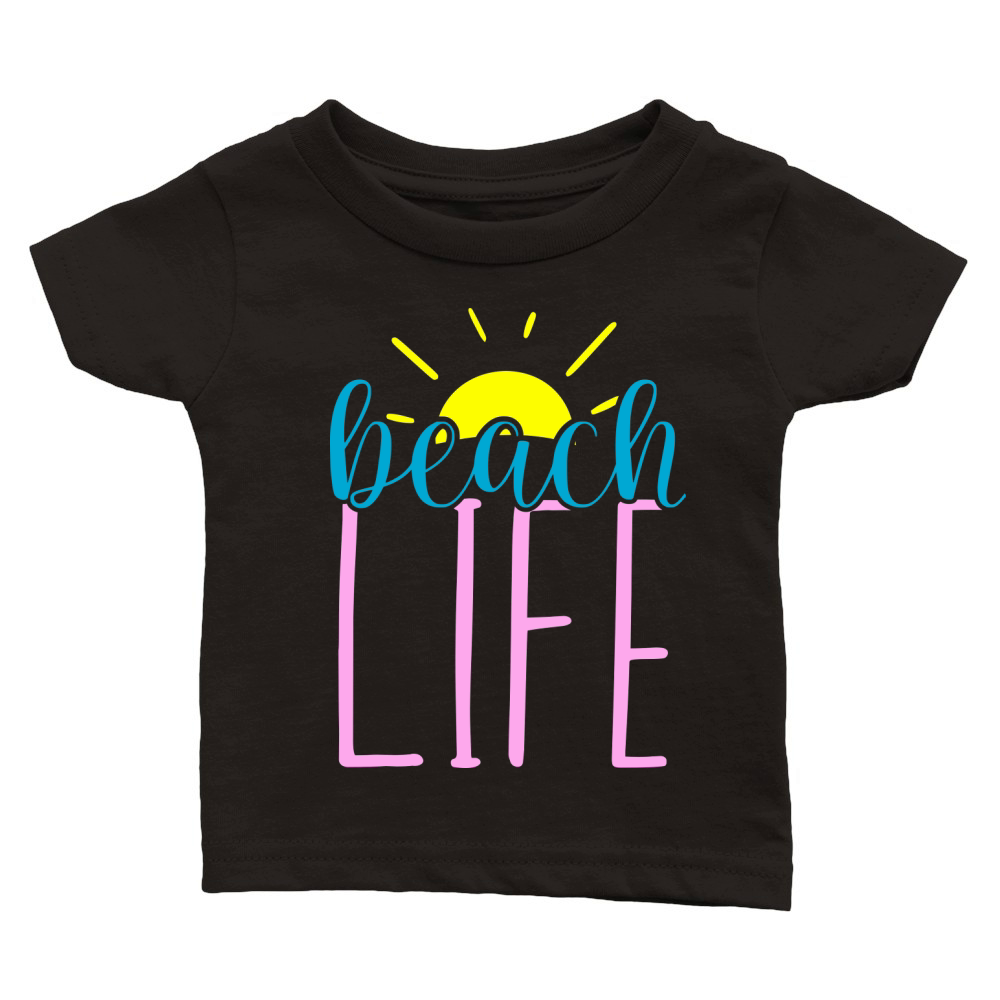 beach life Classic Baby Crewneck T-shirt