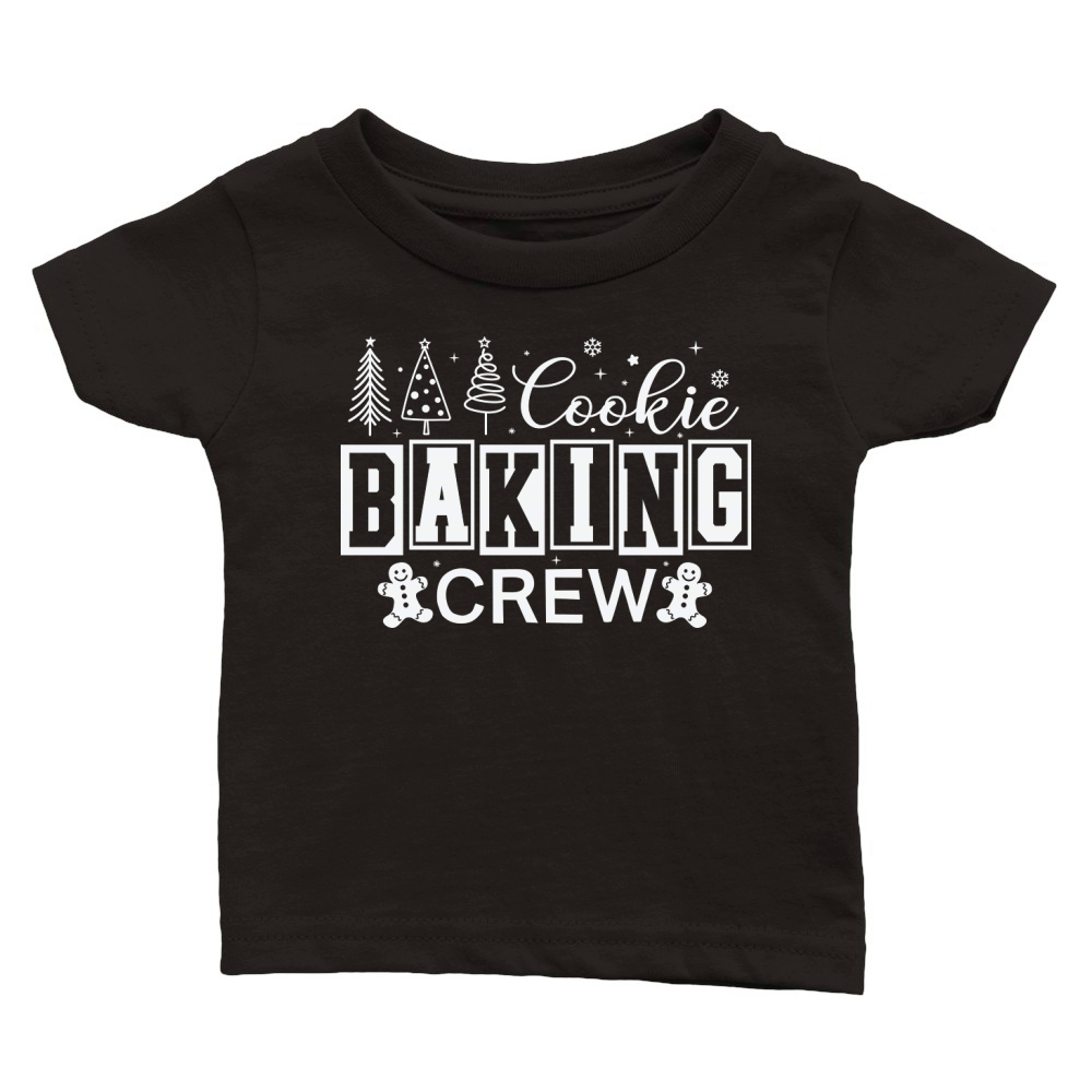 CookieBakingCrew 2White Classic Baby Crewneck T-shirt