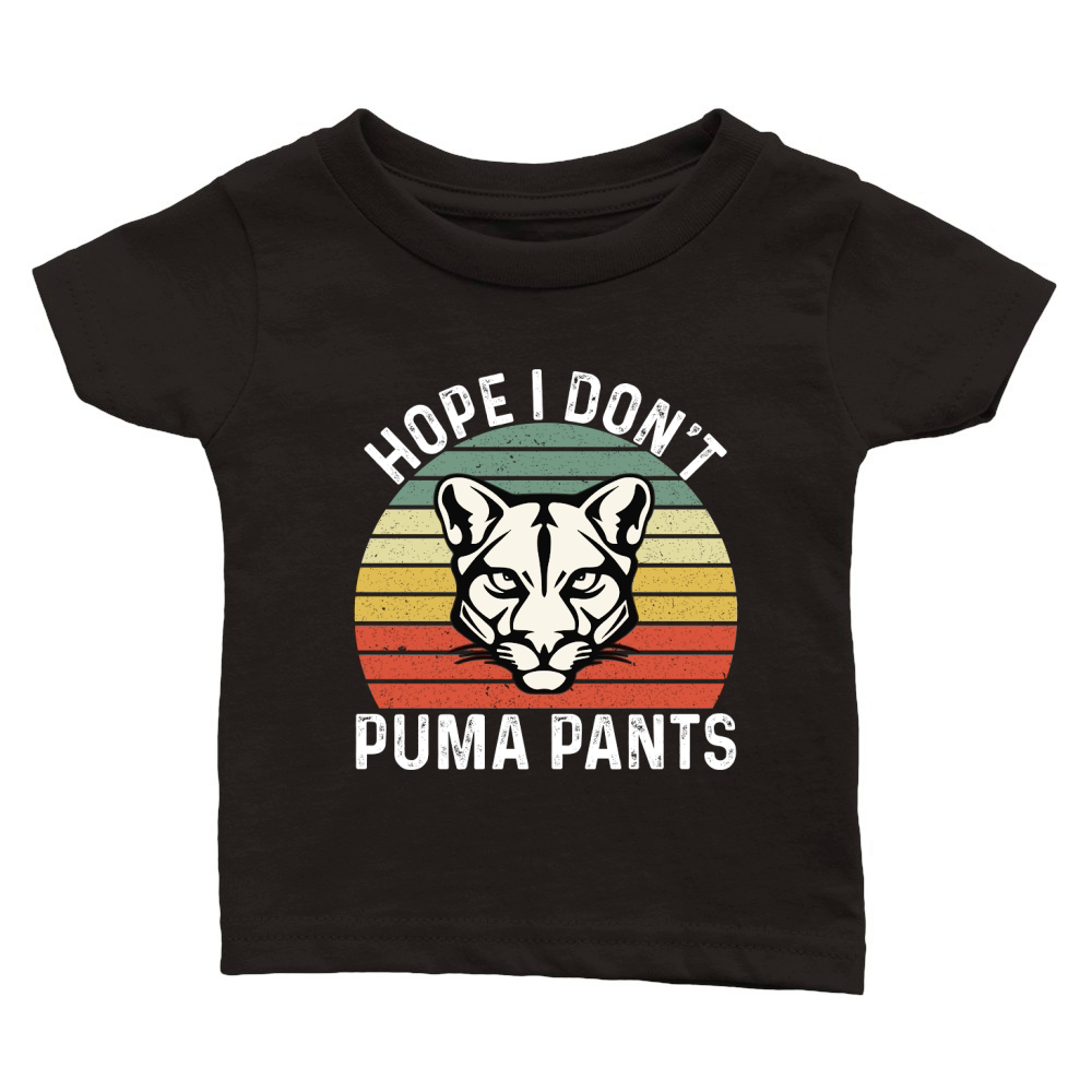 Hope I Dont Puma Pants 02 Classic Baby Crewneck T-shirt