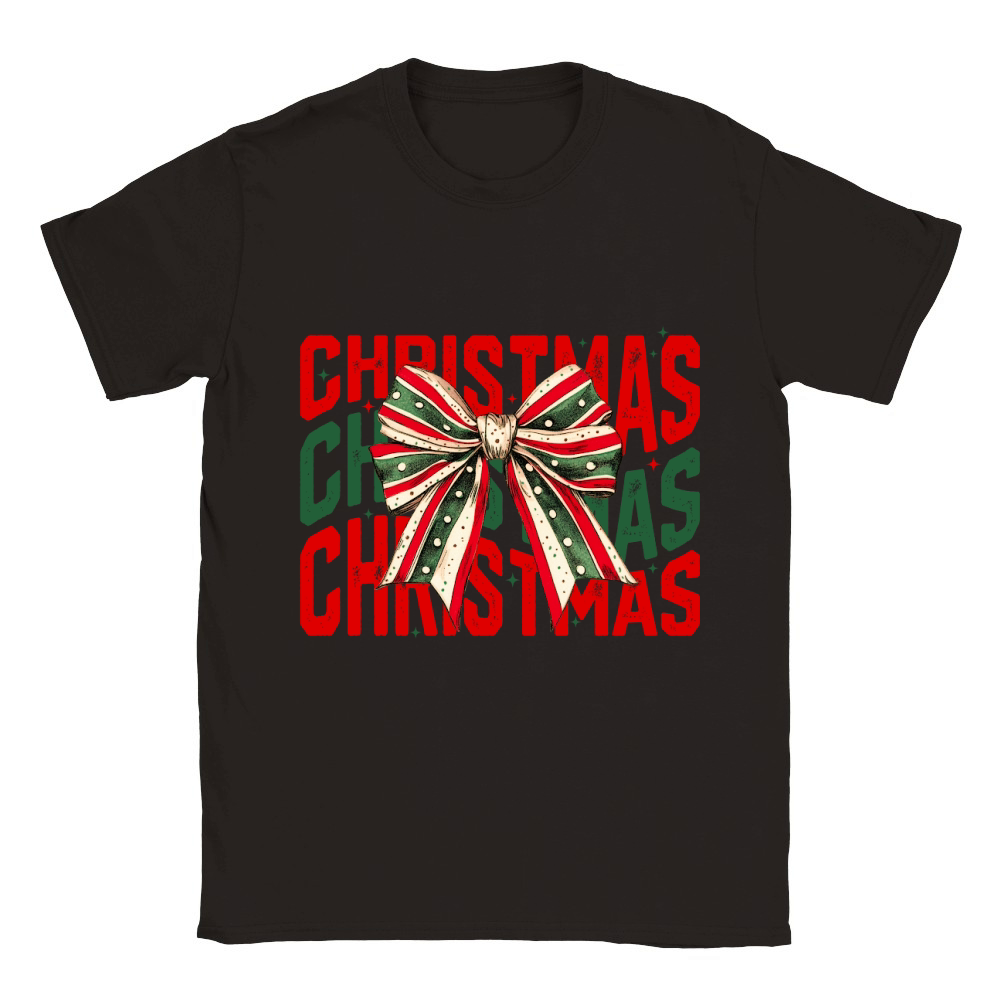 Christmas bow2 Classic Kids Crewneck T-shirt