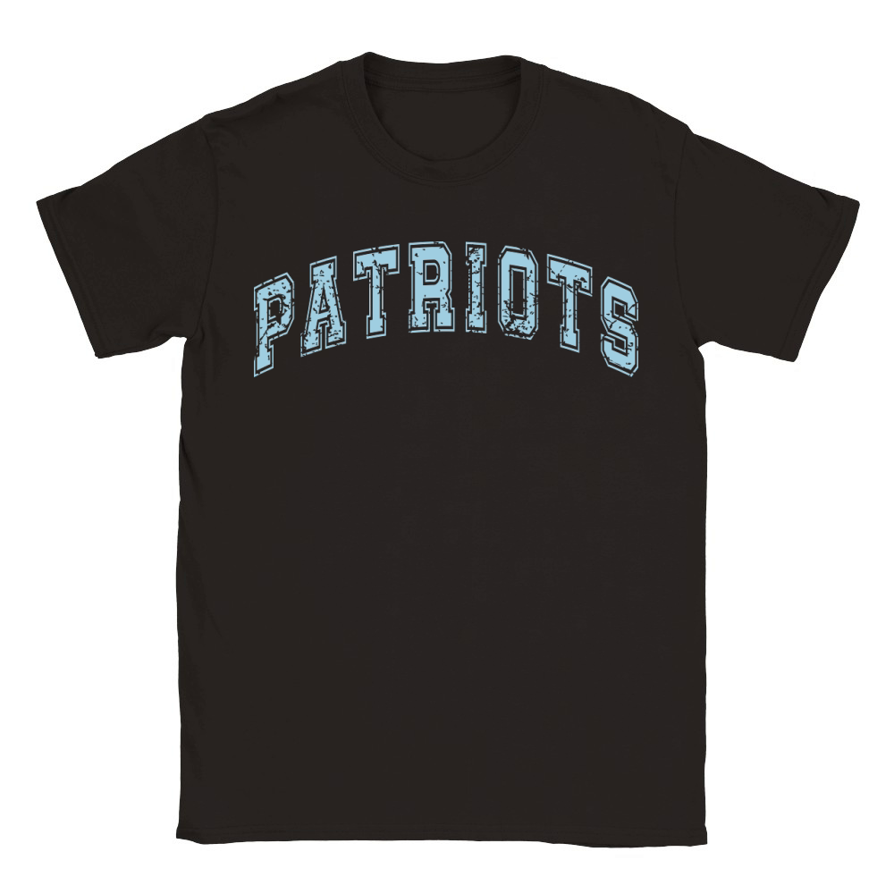 Patriots distressed 2 Classic Kids Crewneck T-shirt