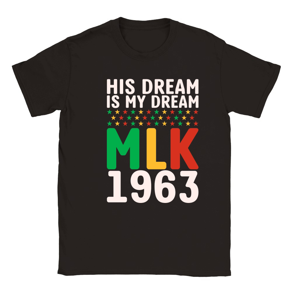 Vintage His Dream Is My Dream! MLK, Martin Luther King Jr. Classic Kids Crewneck T-shirt