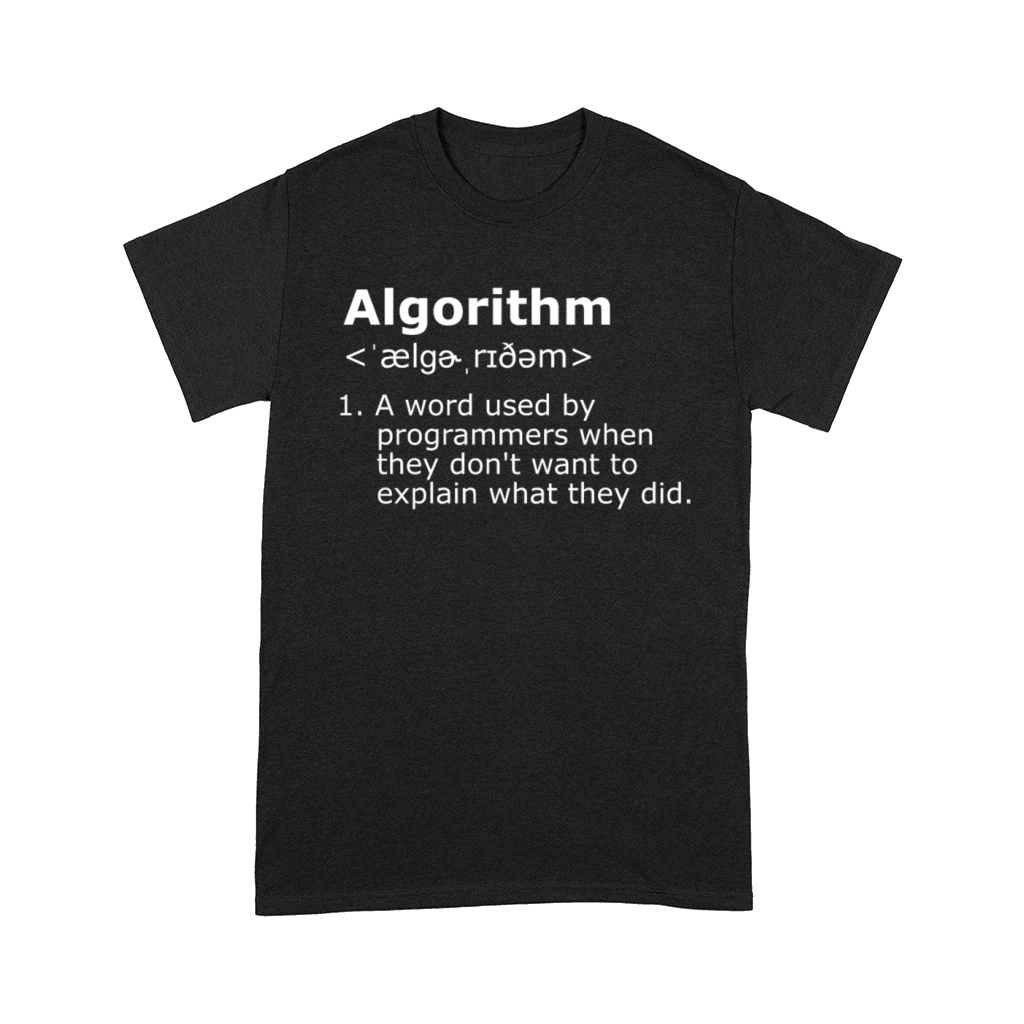 Algorithm Definition Comfort T-shirt