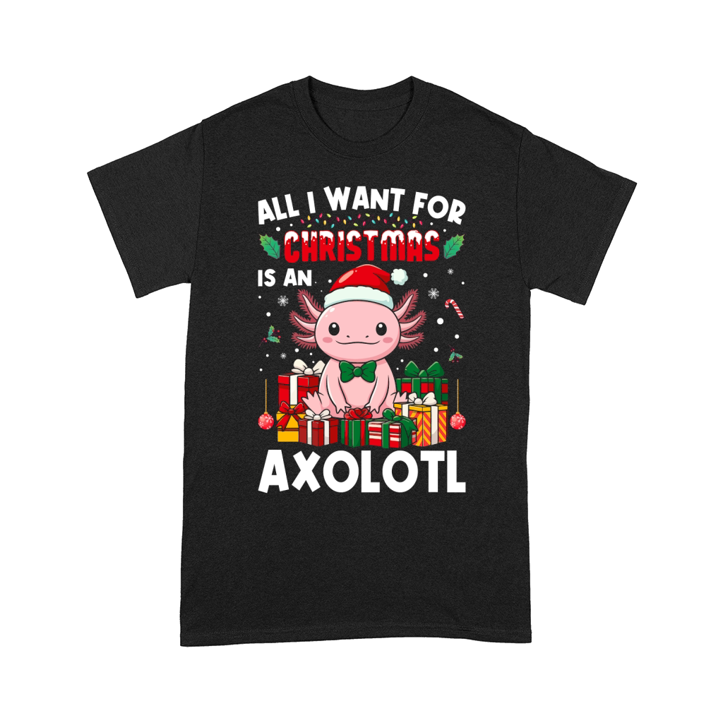 all i want for christmas is an axlotl Comfort T-shirt