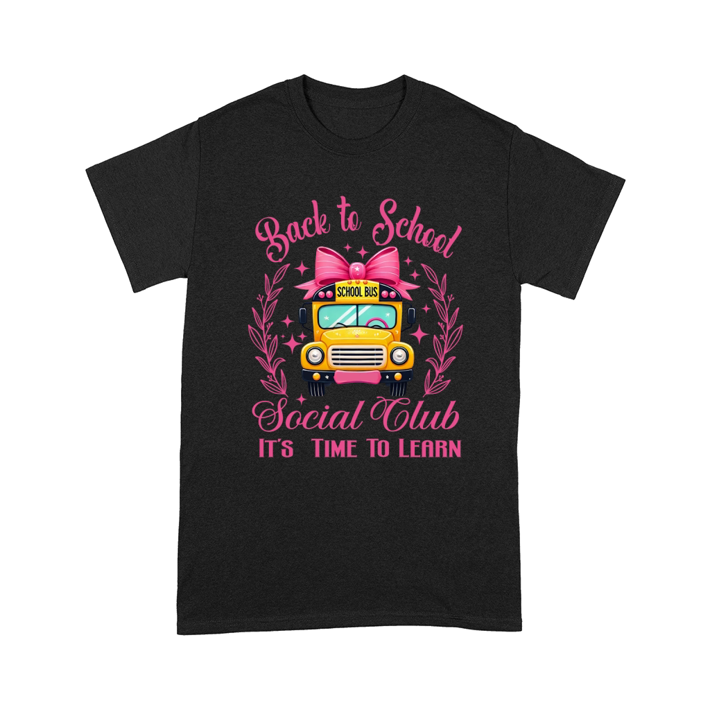 Back to School Bus Social Club 2 Comfort T-shirt