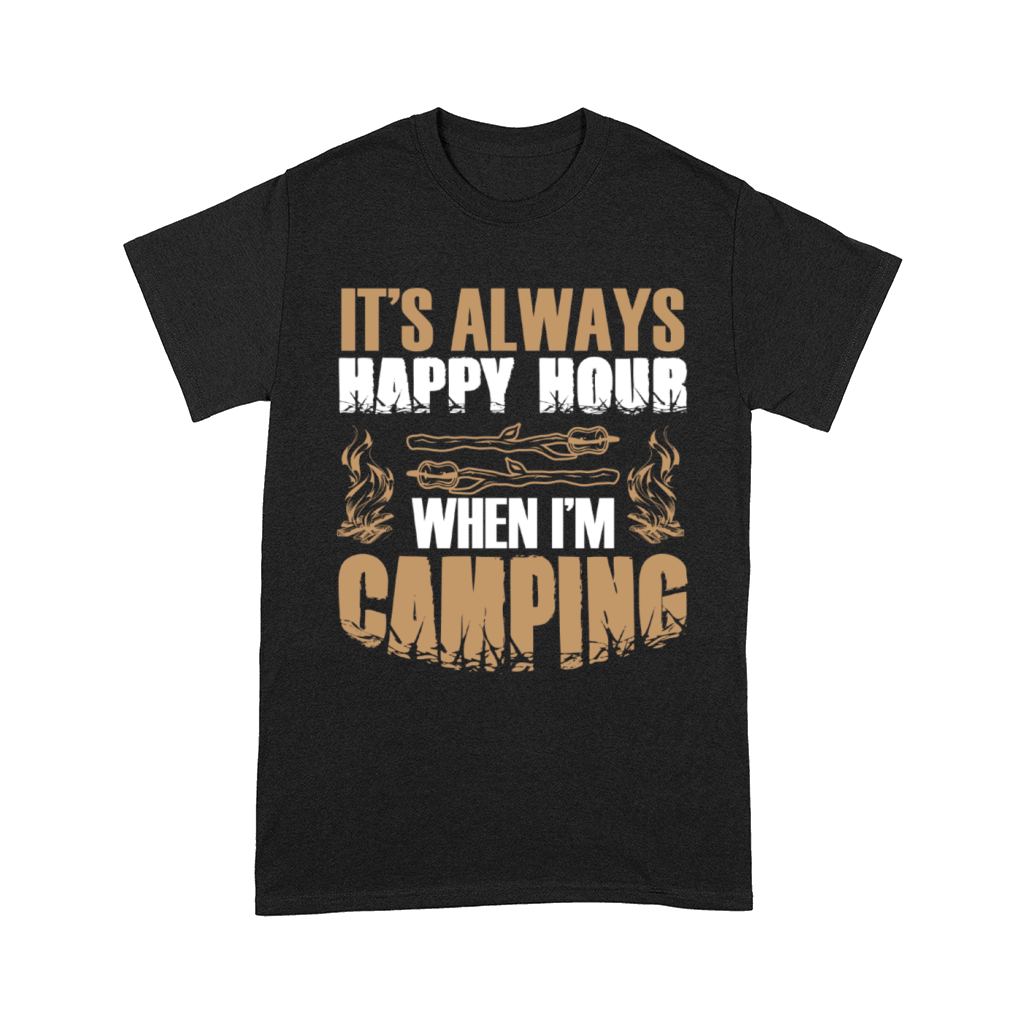 happy hour camping Comfort T-shirt