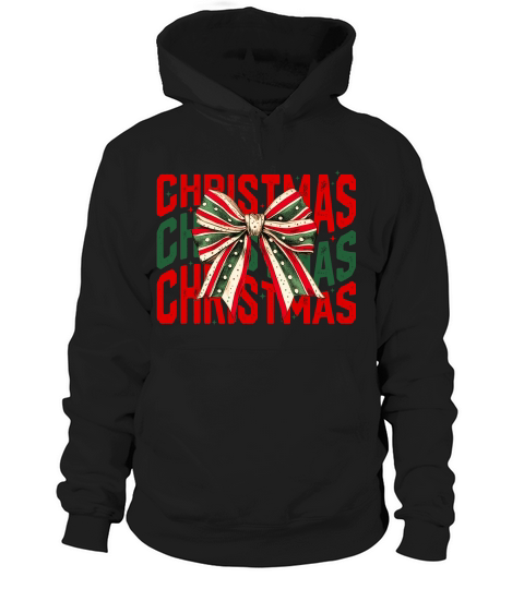 Christmas bow2 Hoodie Unisex