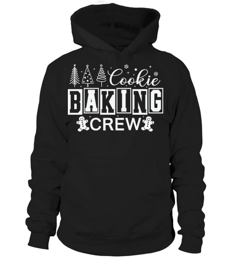 CookieBakingCrew 2White Hoodie Unisex