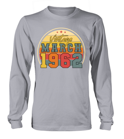 March 1962 Vintage Long sleeved Unisex