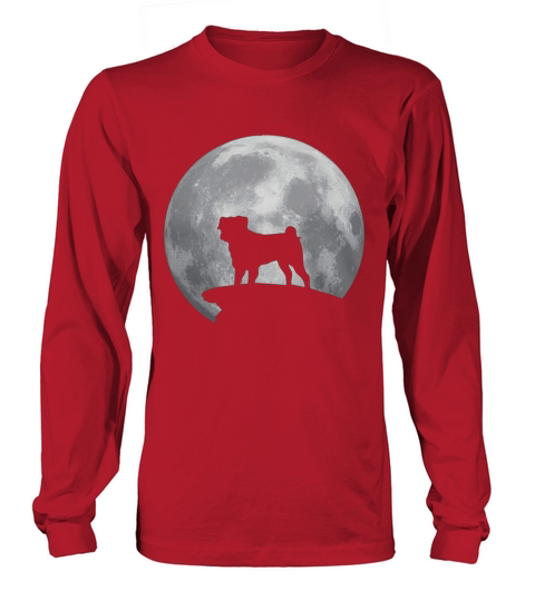 Pug Dog Halloween Papa Mama Men Women Dogs Lovers Long sleeved Unisex