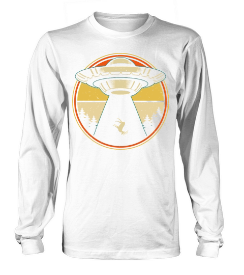 Vintage UFO Alien 19 Long sleeved Unisex