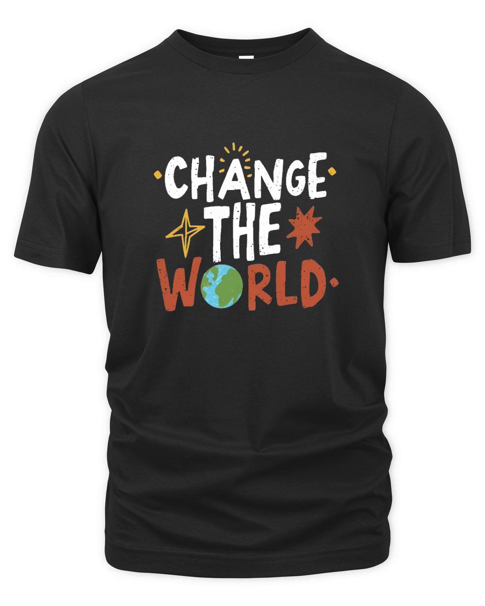change the world Organic Unisex T-shirt