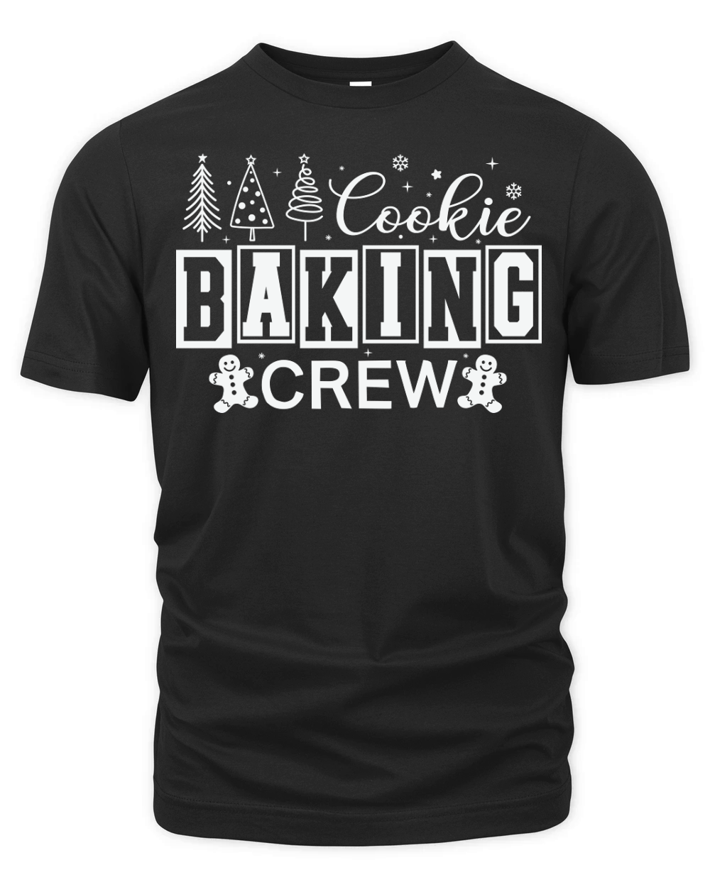 CookieBakingCrew 2White Organic Unisex T-shirt