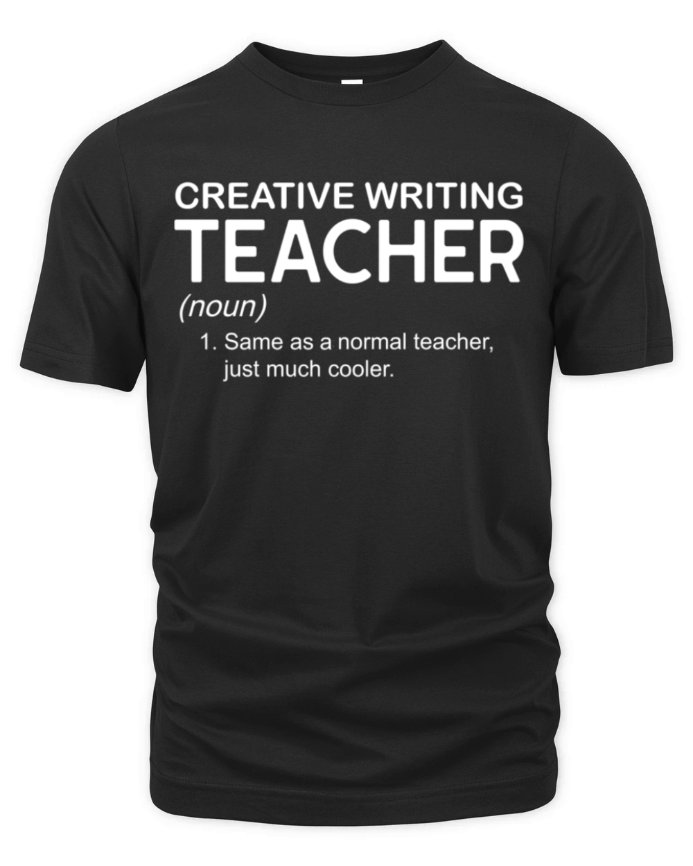 Creative Writing Teacher Cooler Than Other Organic Unisex T-shirt