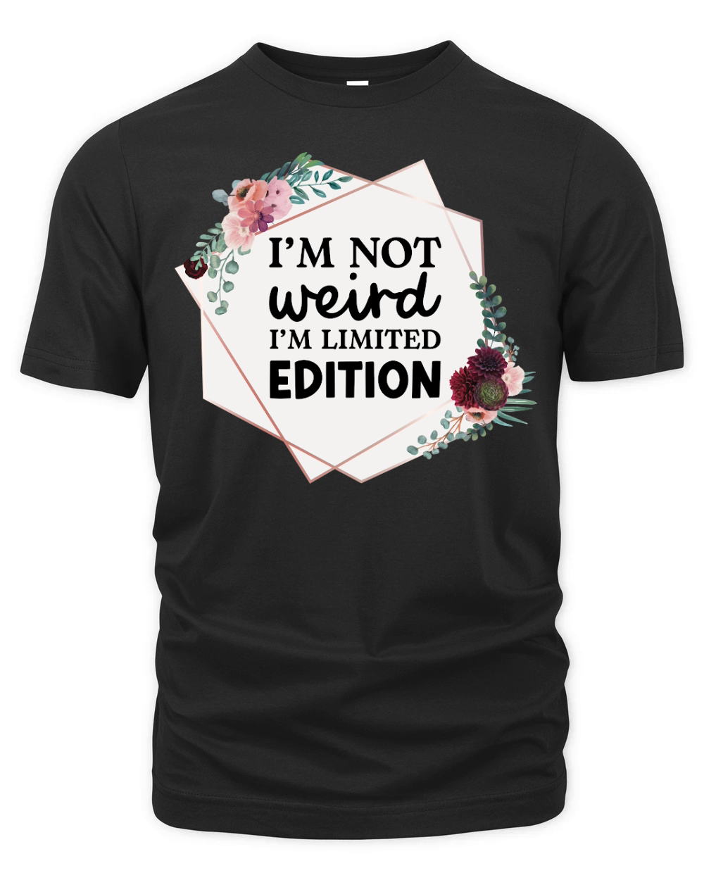 im not weird Organic Unisex T-shirt