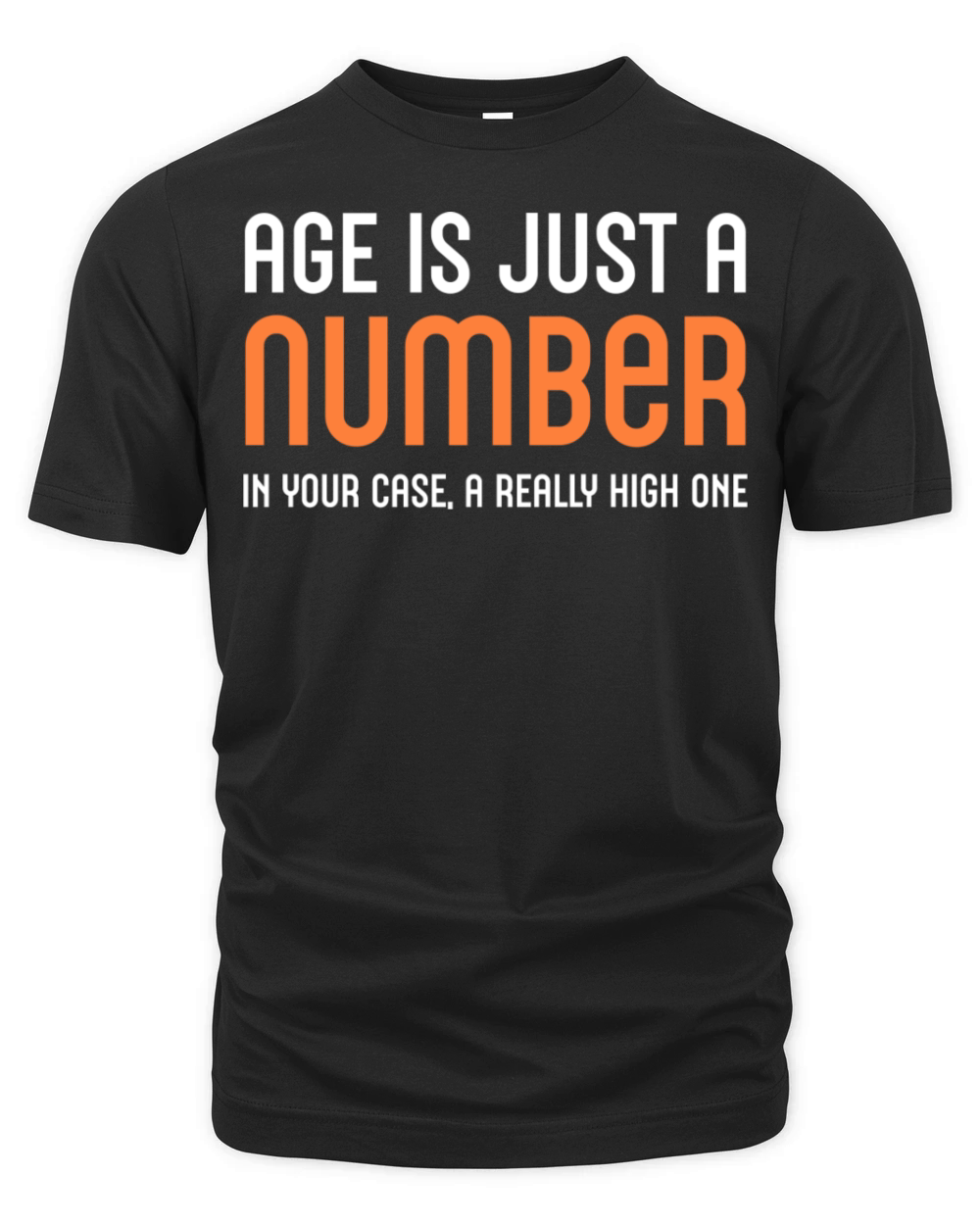 Just Number Birthday Celebrant Gift Organic Unisex T-shirt
