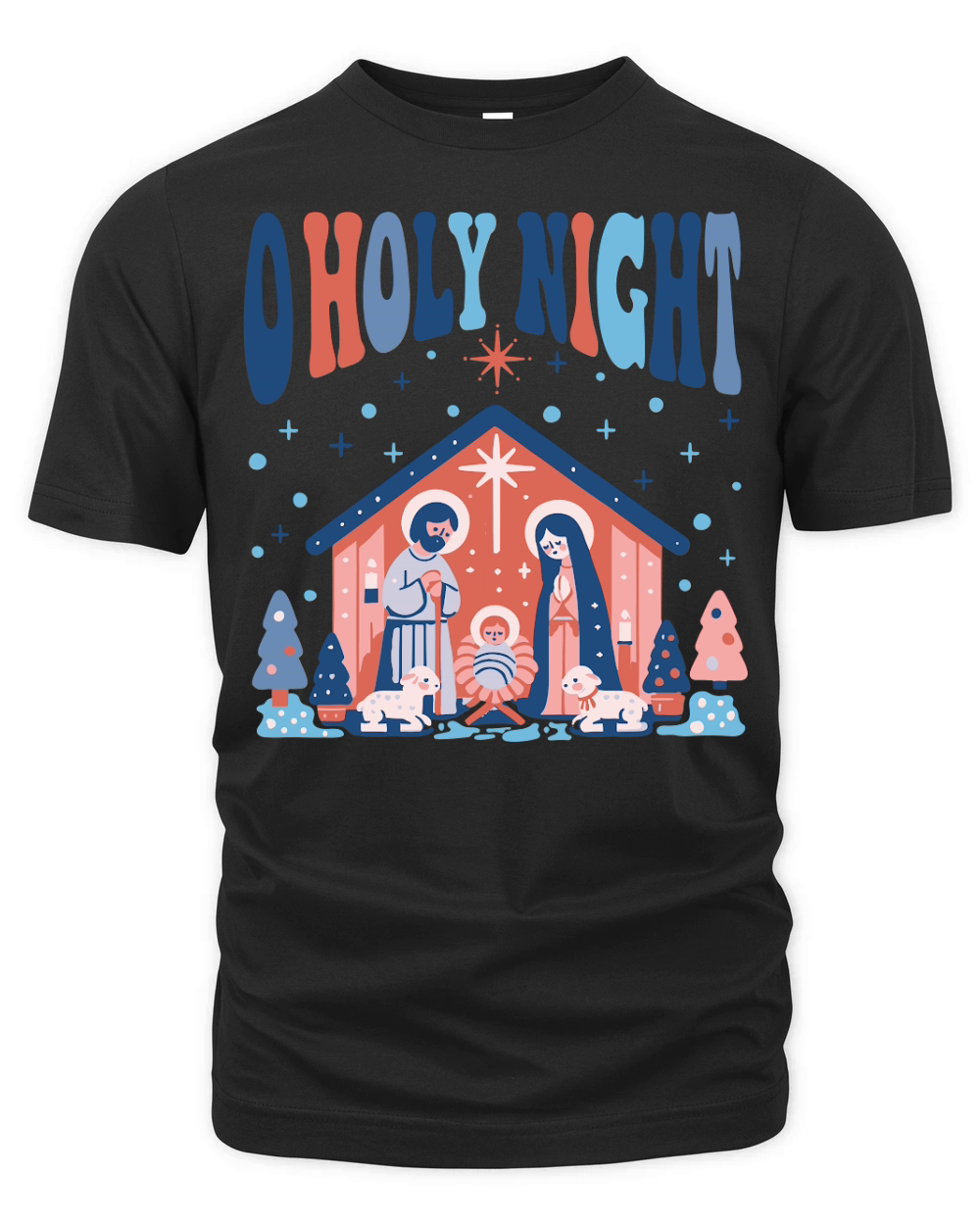 O Holy Night Organic Unisex T-shirt