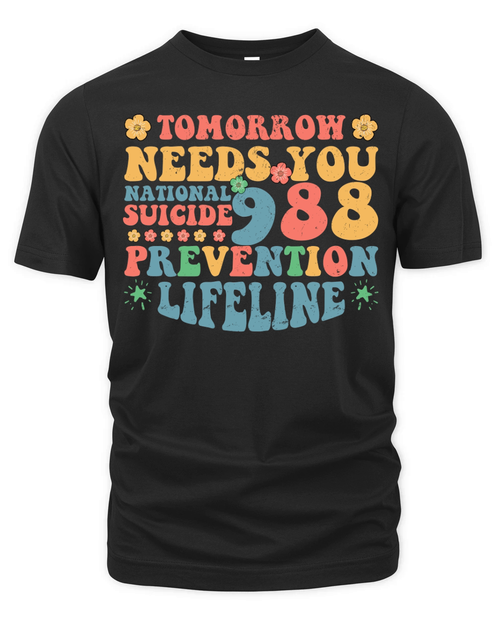 Tomorrow needs you national suicide Organic Unisex T-shirt