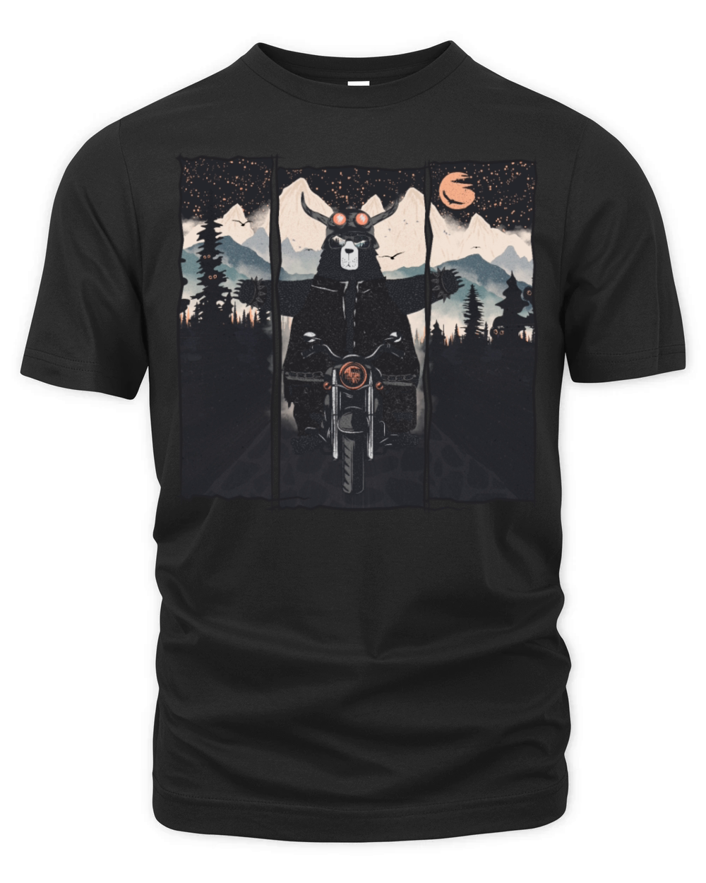 Wild Biker Organic Unisex T-shirt