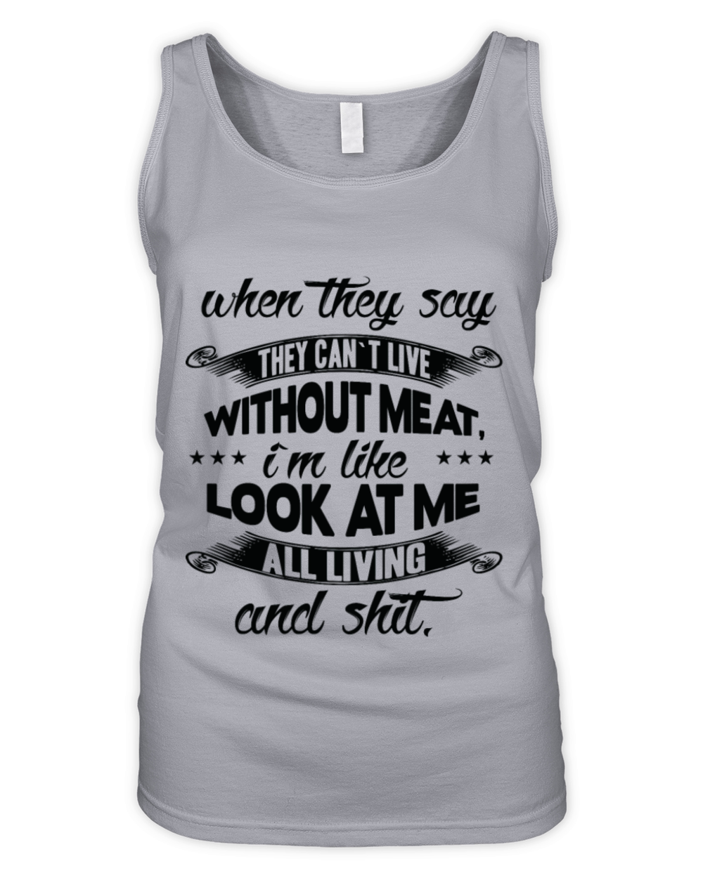ALL LIVING and shit Organic Women's Tank Top