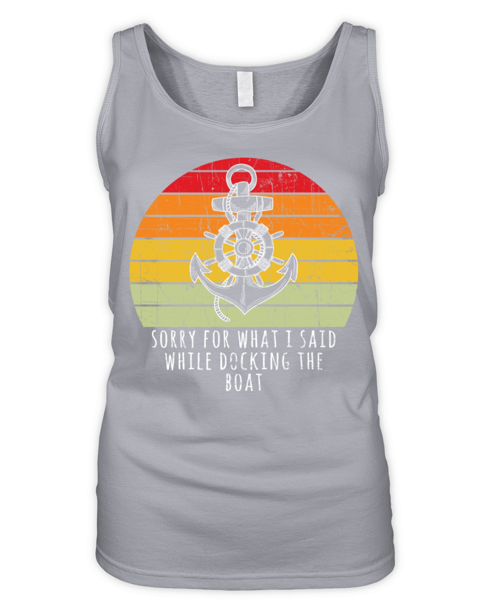 Boating Gift Sorry For What I Said While Docking T Organic Women's Tank Top