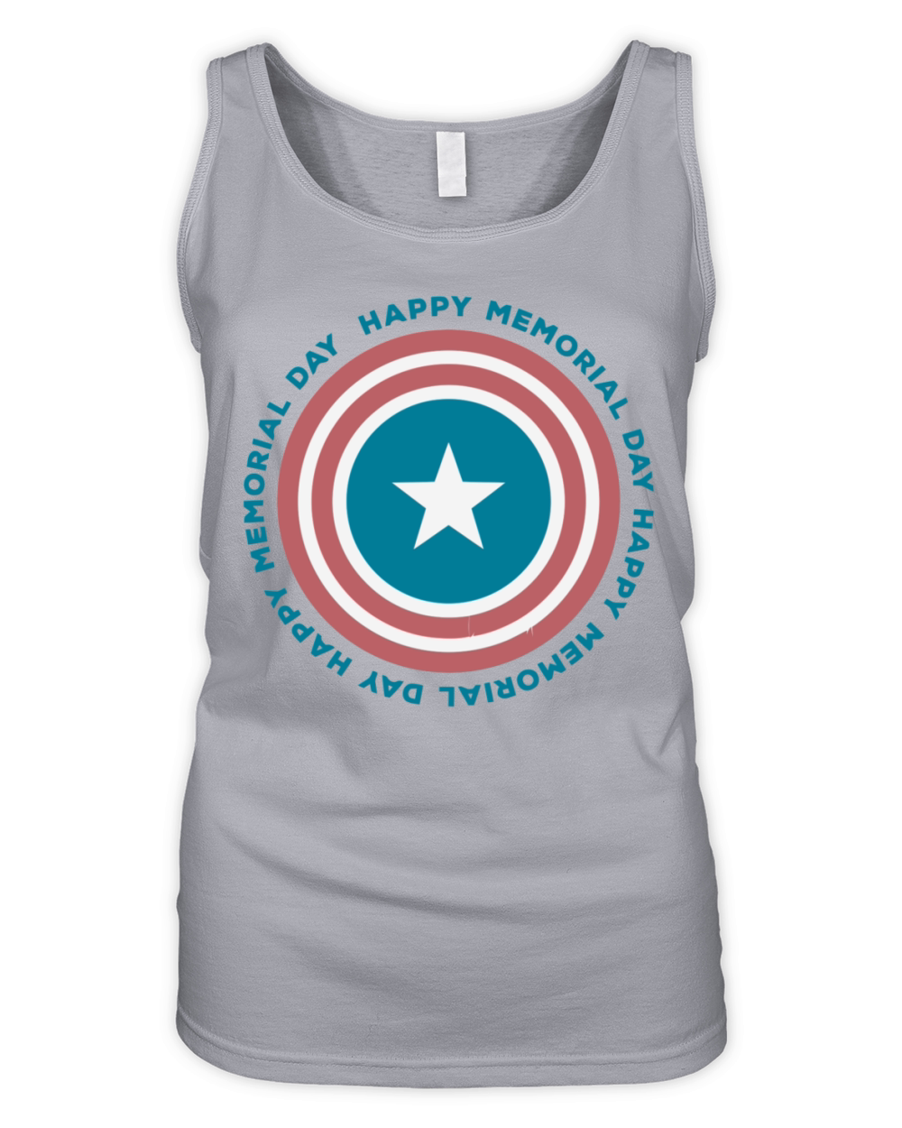 Captain memorial Day Organic Women's Tank Top