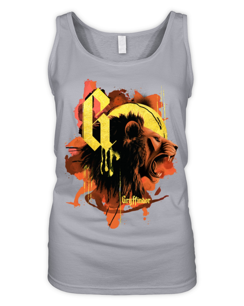Harry Potter Gryffindor Lion Organic Women's Tank Top