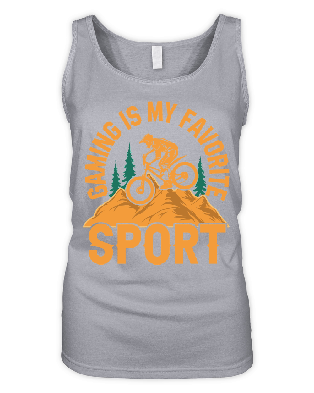 Hiking   Gaming is my favorite sport 2 Organic Women's Tank Top