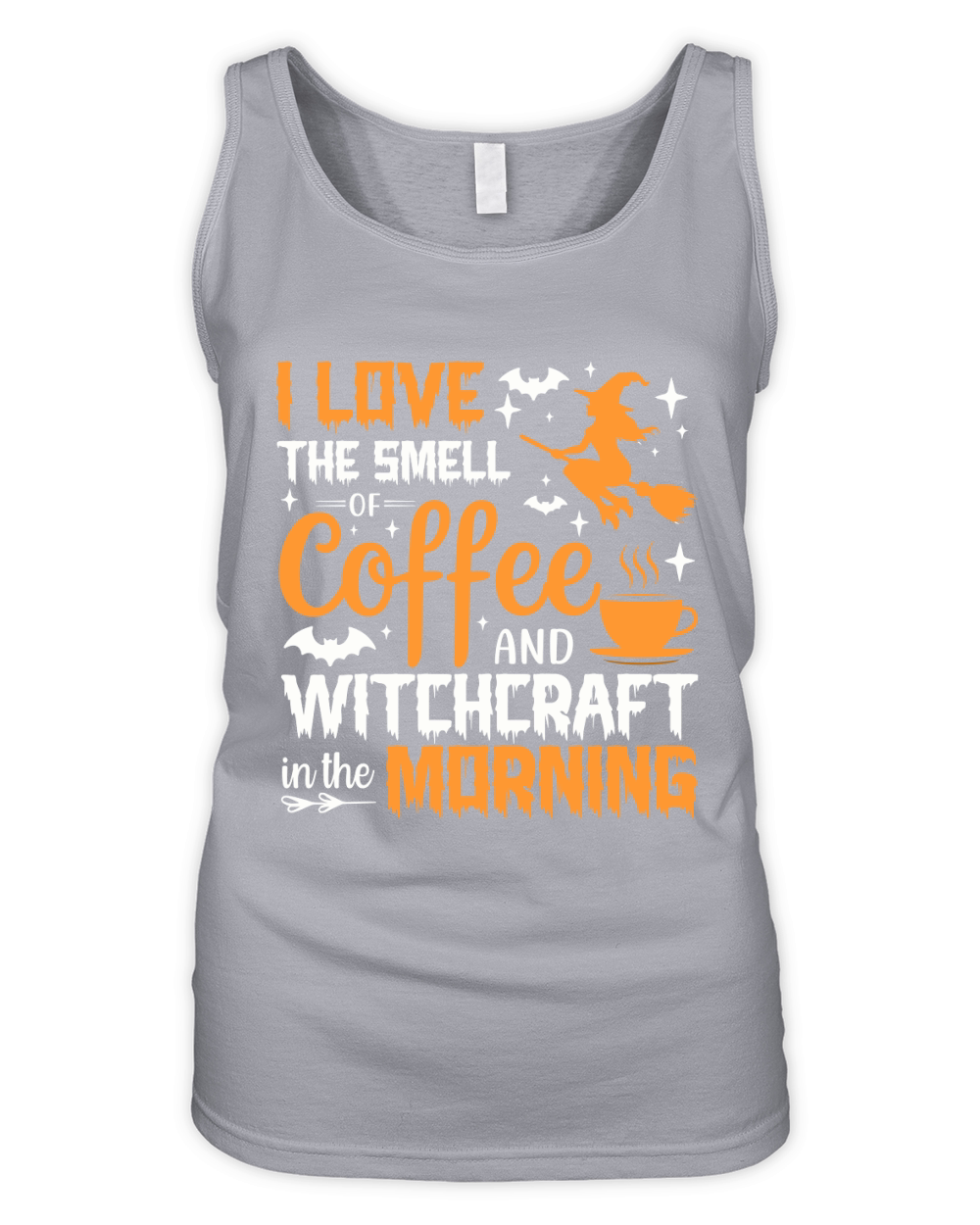 I Love The Smell Of Coffee And Witchcraft In The Morning Organic Women's Tank Top