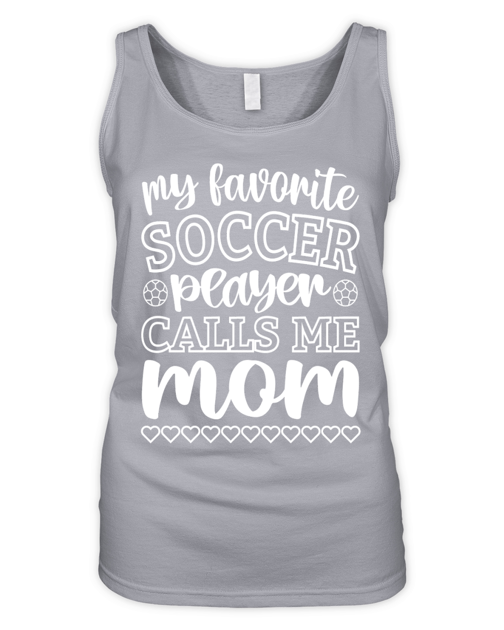 My Favorite Soccer Player Calls Me Mom Organic Women's Tank Top