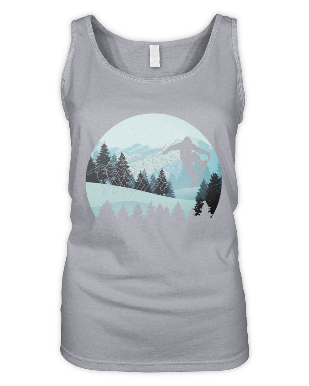 Snowboarding Snowboard Vacation Organic Women's Tank Top