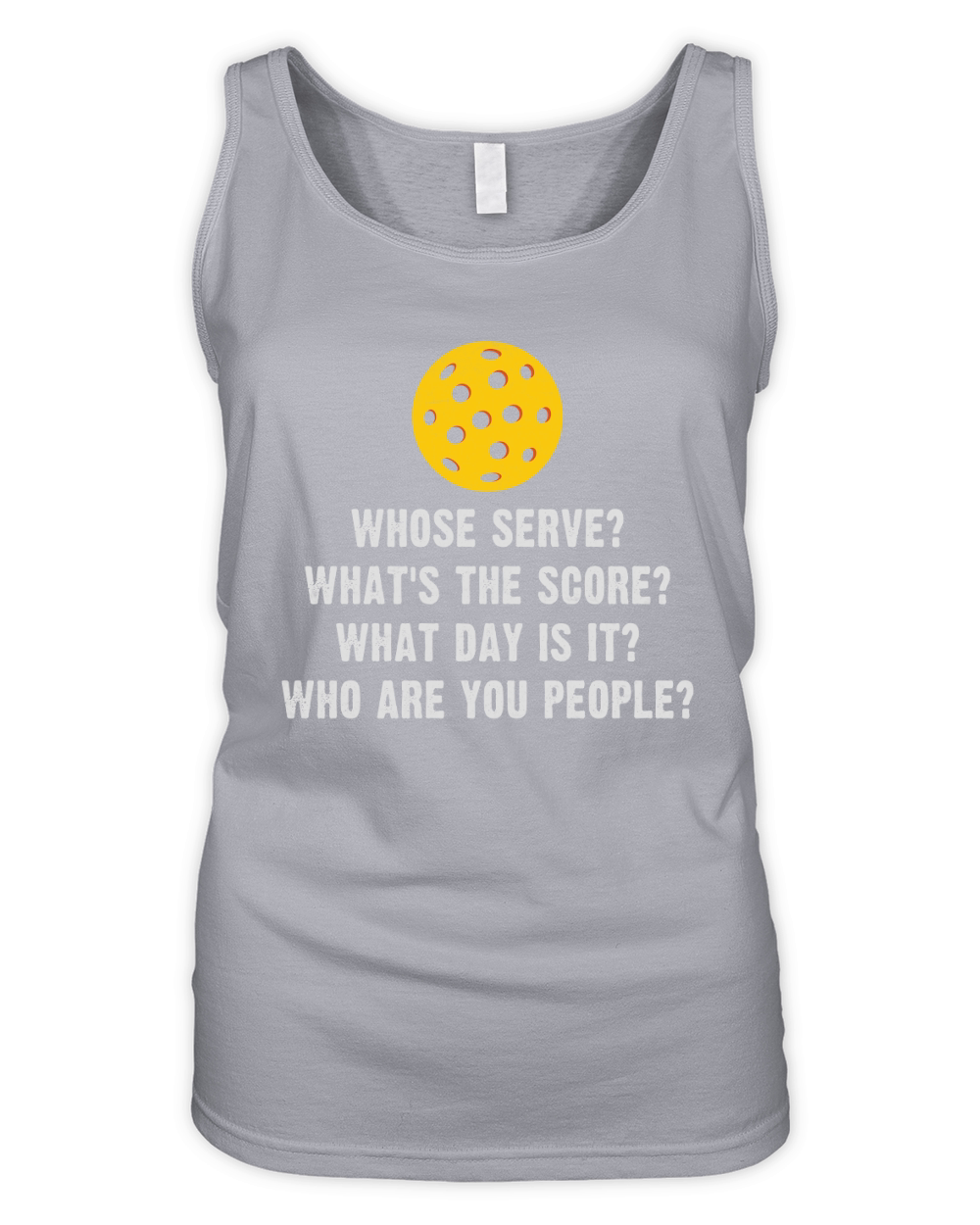 Whose Serve Whats The Score Organic Women's Tank Top