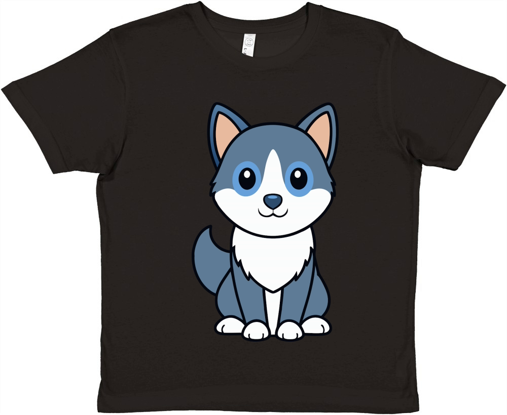 Alaskan Klee Kai Premium Kids Crewneck T-shirt