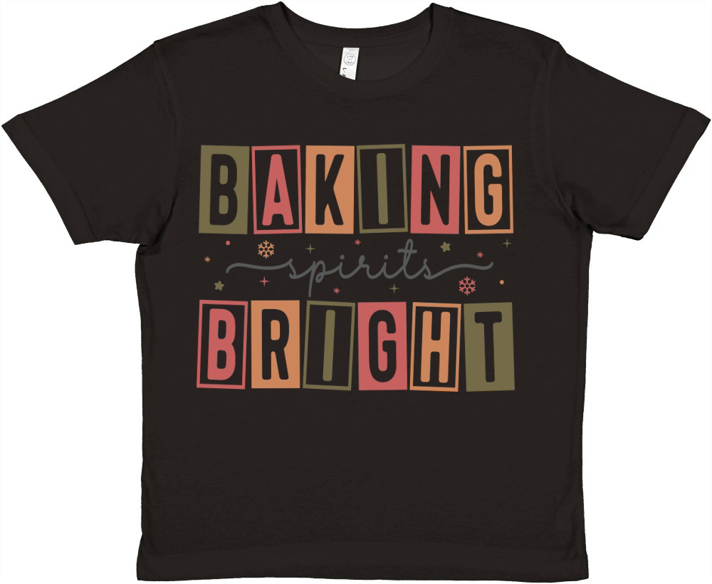 BakingSpiritsBright 1 Premium Kids Crewneck T-shirt