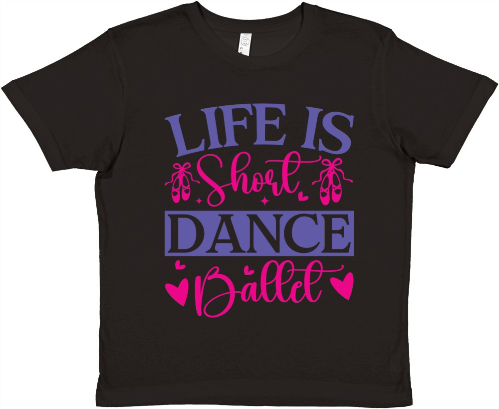 Ballet Dancer (3) Premium Kids Crewneck T-shirt
