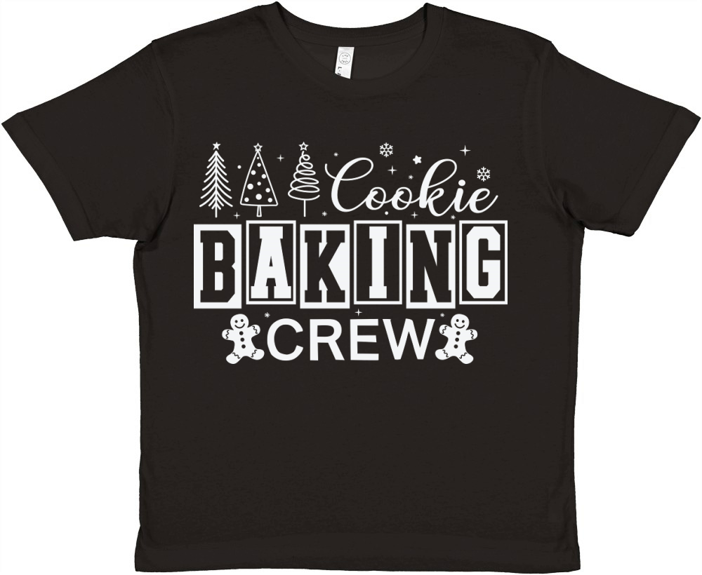 CookieBakingCrew 2White Premium Kids Crewneck T-shirt